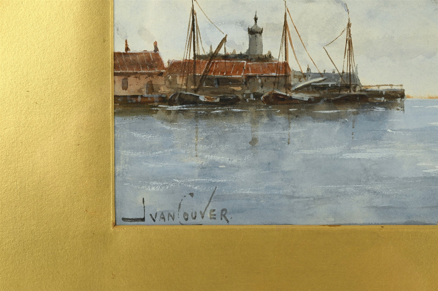 Hermanus Koekkoek II jr. 1836-1909 tekening Overvoorde Holland