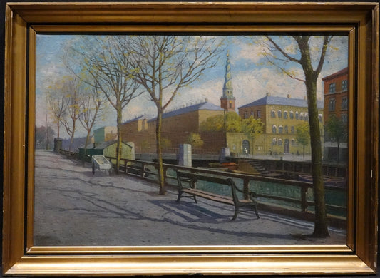 Russische school, olieverf op linnen, 45 x 64,5 cm