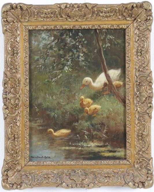 VERKOCHT Constant Artz (1870 - 1951) eenden familie