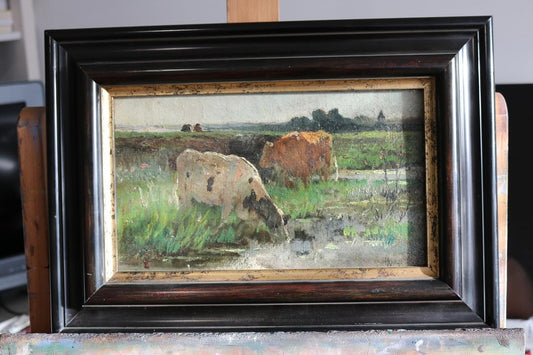 VERKOCHT Hendrikus Alexander van Ingen (1846 - 1920), koeien