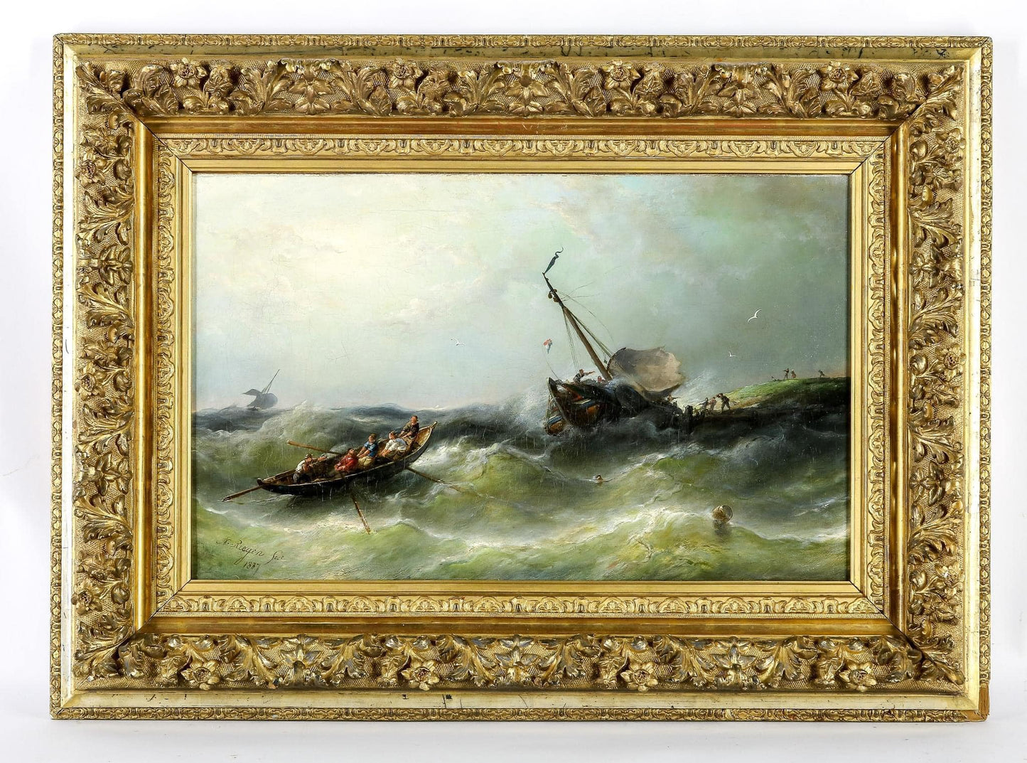 VERKOCHT Storm, Nicolaas Riegen (1827 - 1889)