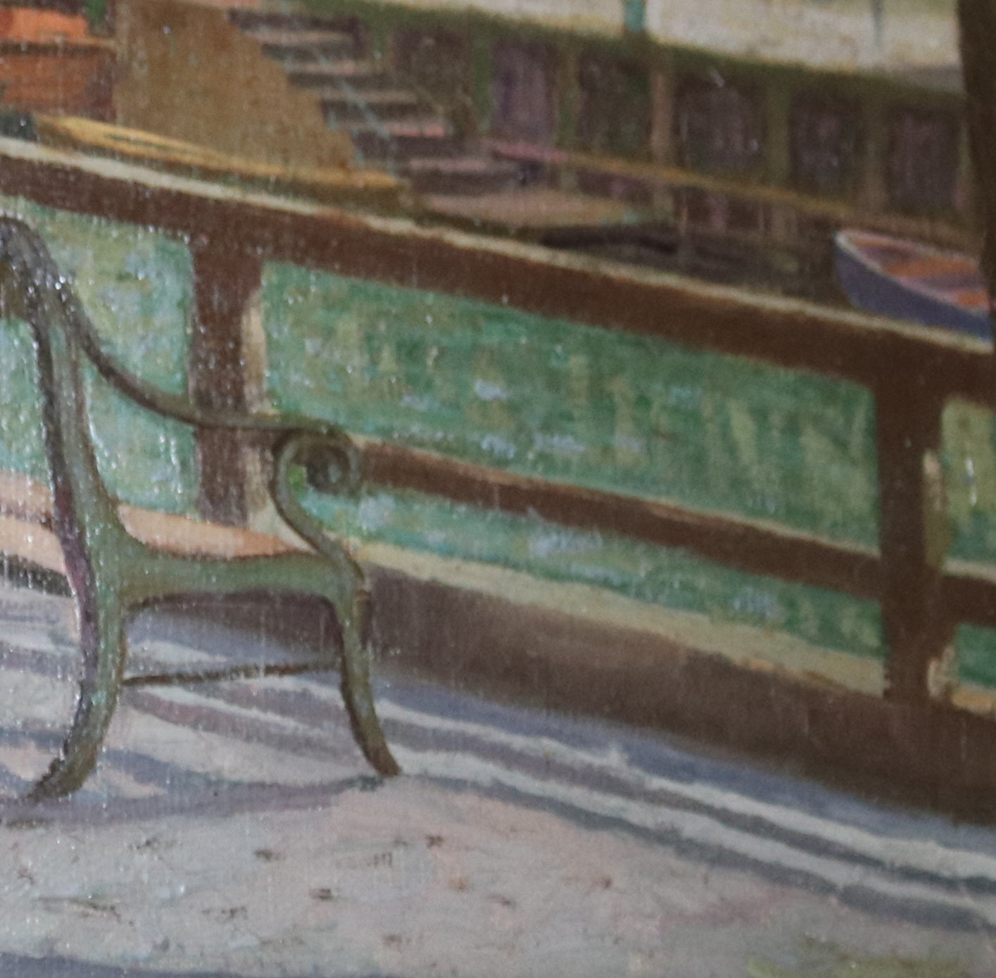 Russische school, olieverf op linnen, 45 x 64,5 cm