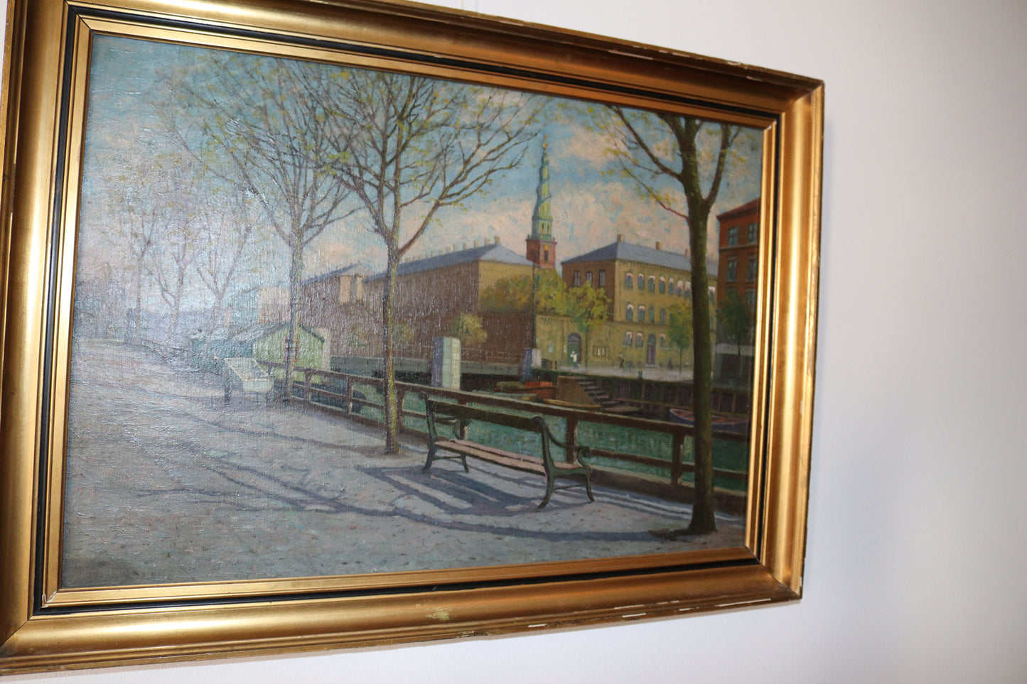 Russische school, olieverf op linnen, 45 x 64,5 cm
