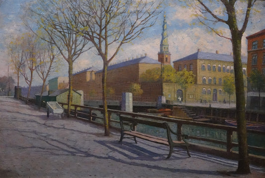 Russische school, olieverf op linnen, 45 x 64,5 cm