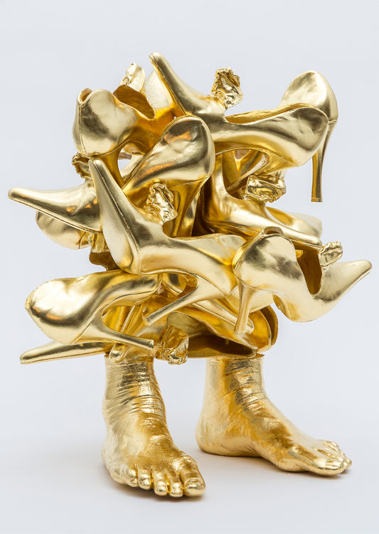 The crazy shoemaker, Joyce de Gruiter