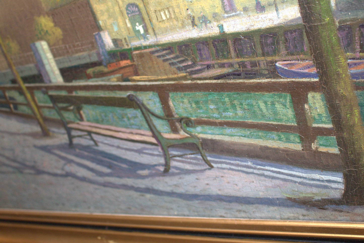 Russische school, olieverf op linnen, 45 x 64,5 cm