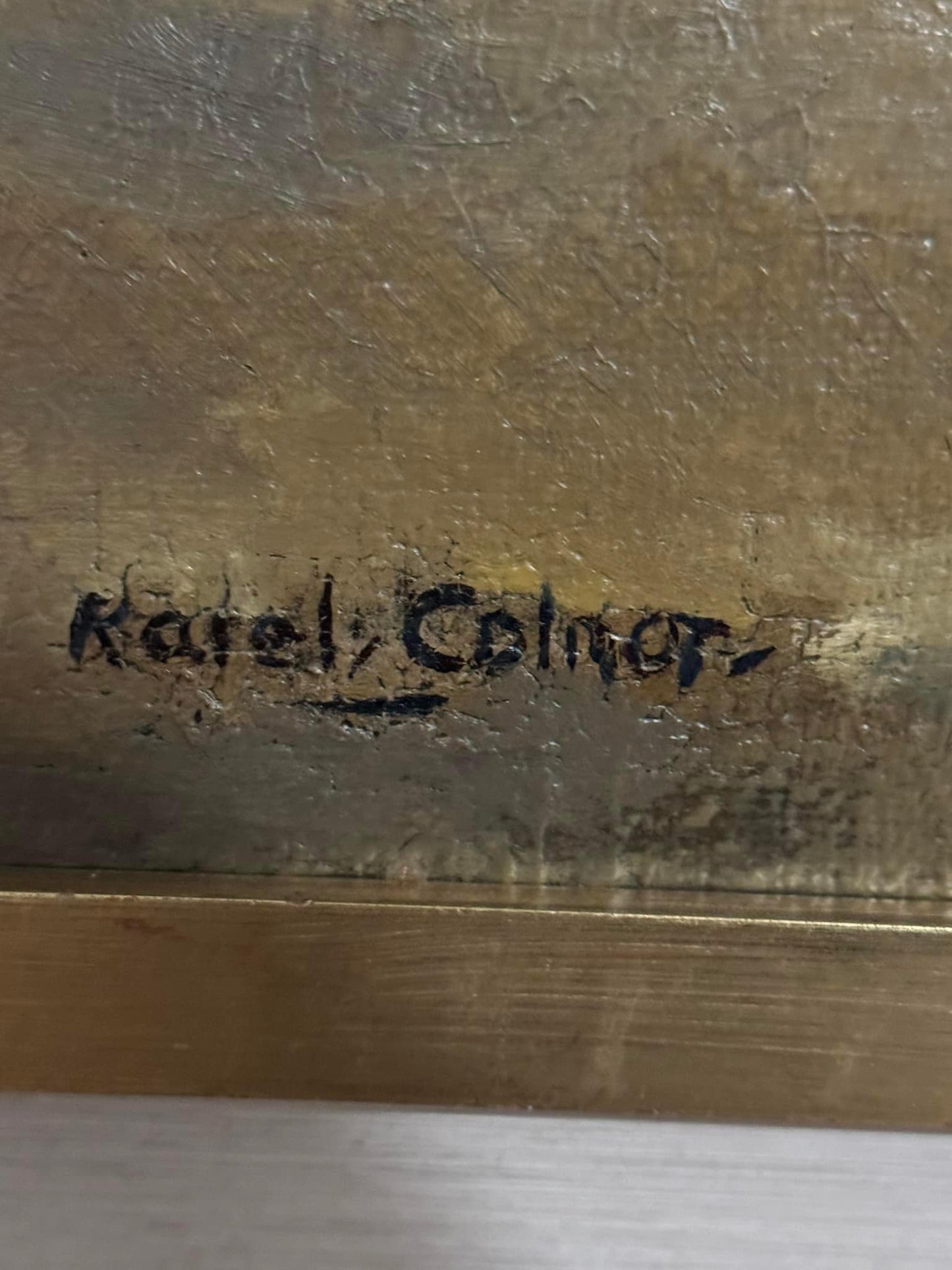 Karel Marinus Hendrikus Colnot 1921-1996, Olieverf op paneel